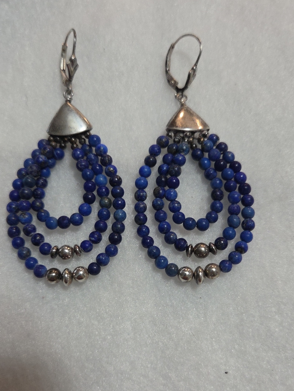 Jay King, Desert Rose Trading, Triple-Hoop Dangle Earrings